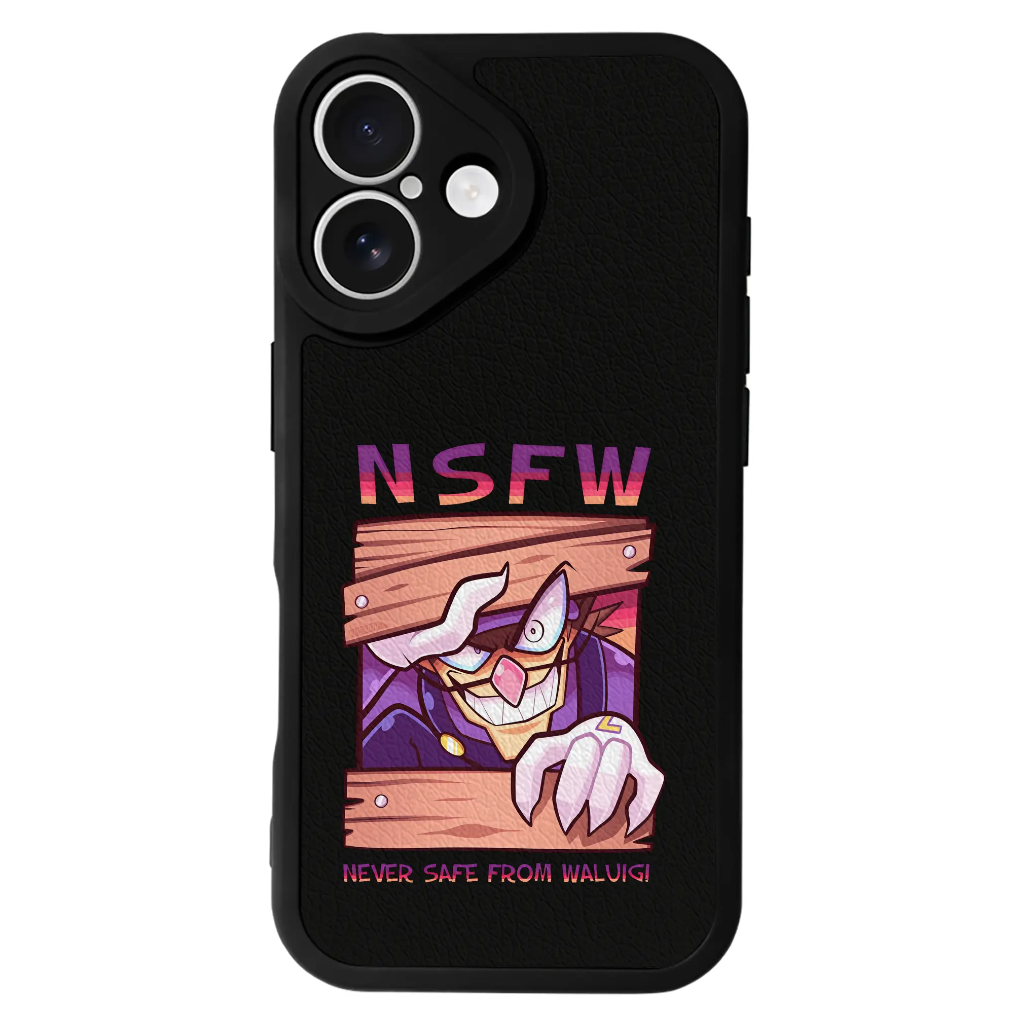 マリオ グッズ ワルイージ - IPhone 16シリーズ対応 ・ シリコンスマホケース ・ レザー調 ・ 高精度フィット ・ 耐衝撃 ・ ワイヤレス充電対応 ・ 精密カット